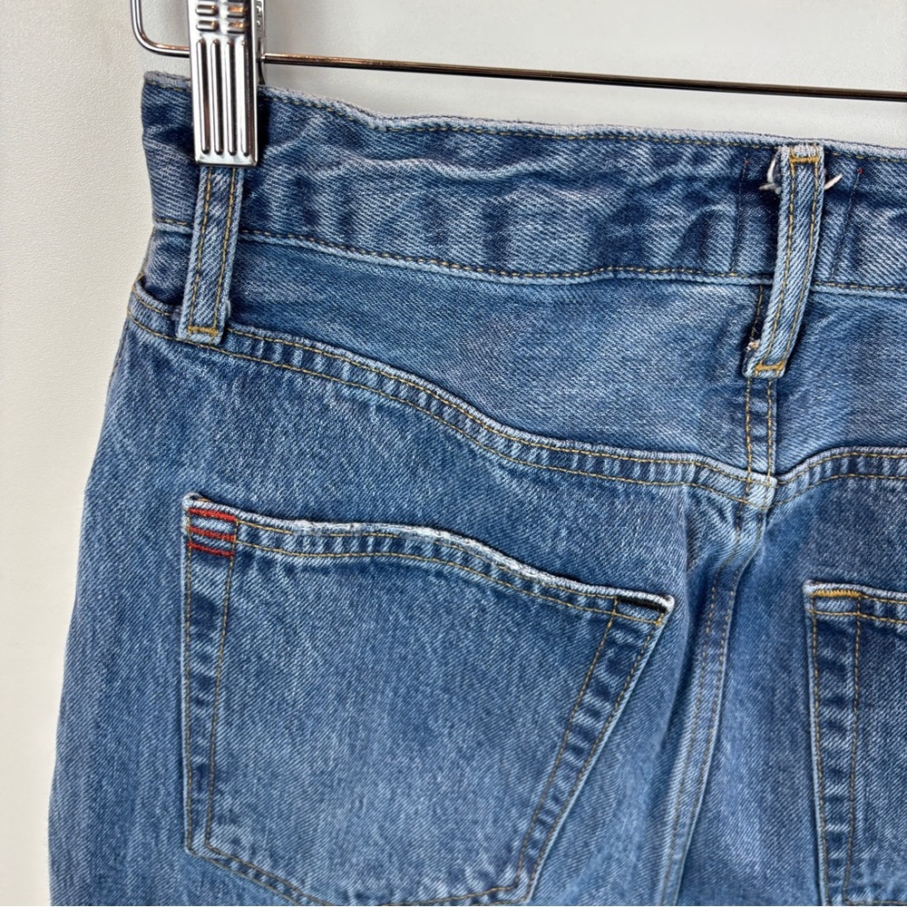 BDG High-waisted Baggy Jean sz 27 Medium Wash Rigid Denim Slouchy Relaxed Y2K - Picture 7 of 9